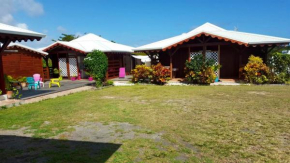 Bungalow accueillant à Saint-François avec jardin clos